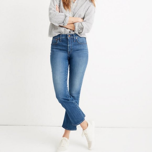 Madewell Cali Demi-Boot Jeans - Picture 1 of 4